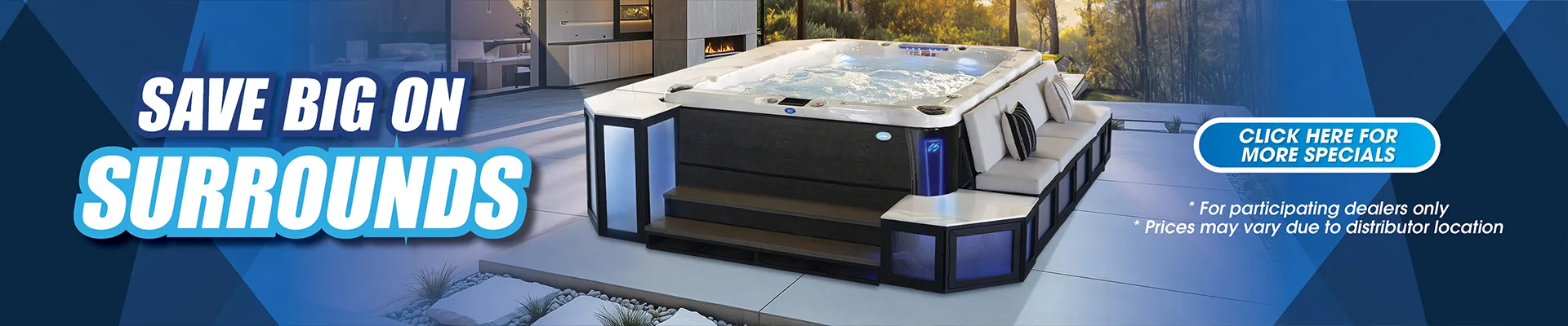 Calspas hot tub being used in a family setting - Philadelphia