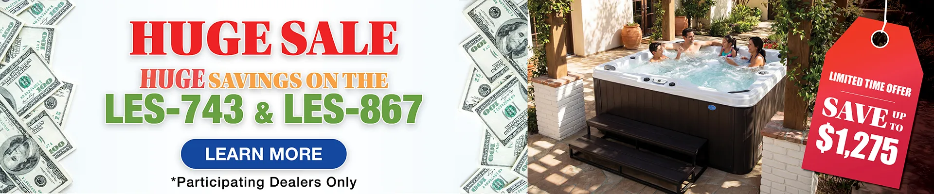 Calspas hot tub being used in a family setting - Philadelphia